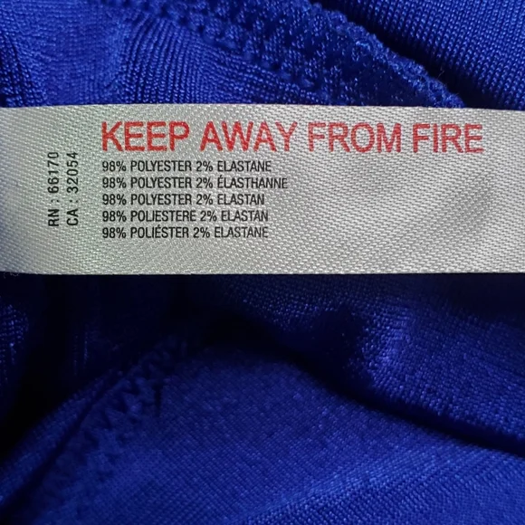 💫HP💫 Free People Intimately Free Electric Indigo Body Suit - Picture 4 of 4